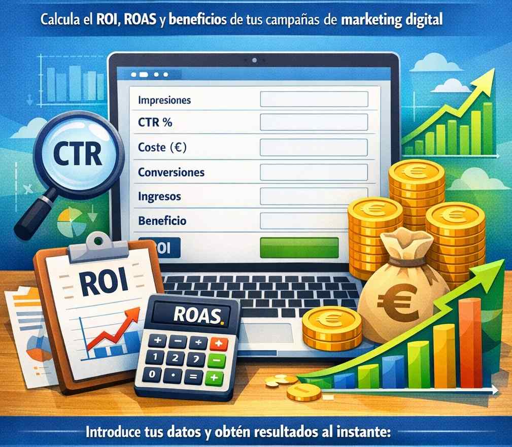 Calculadora rentabilidad campañas publicitarias